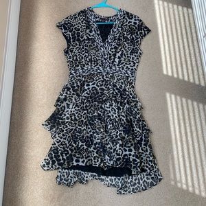 Marchesa Voyage Animal Print Dress, size 8
